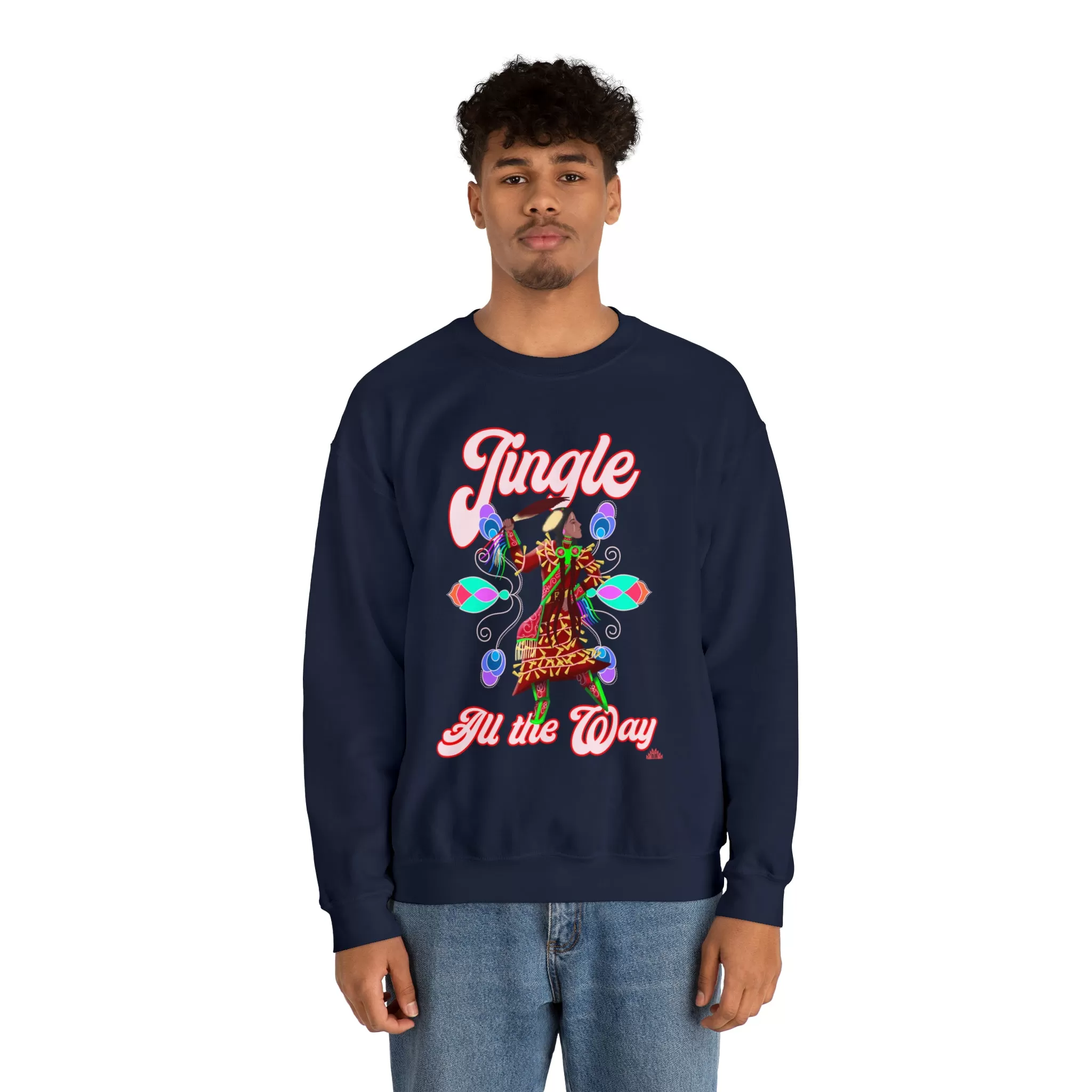 Jingle All the Way 2023 Heavy Blend™ Crewneck Sweatshirt