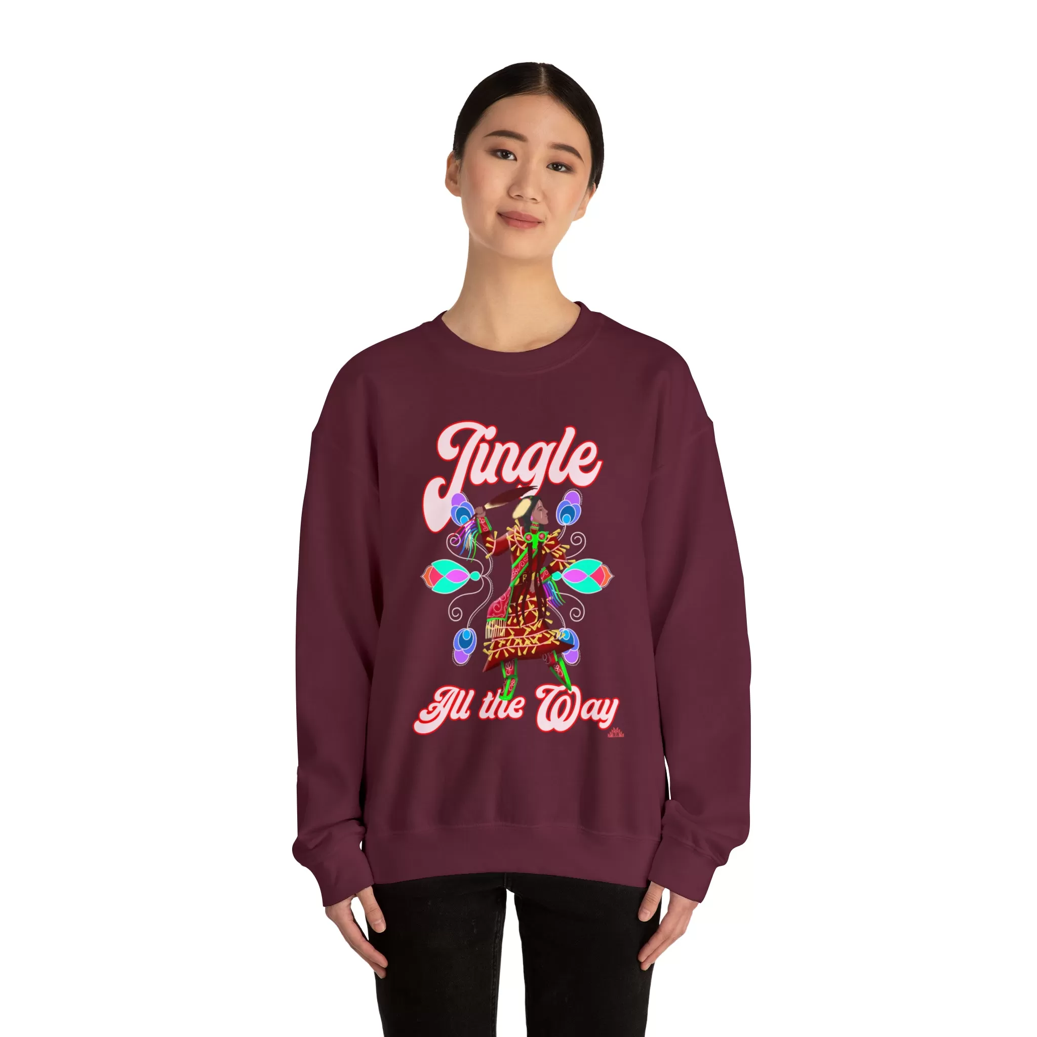 Jingle All the Way 2023 Heavy Blend™ Crewneck Sweatshirt