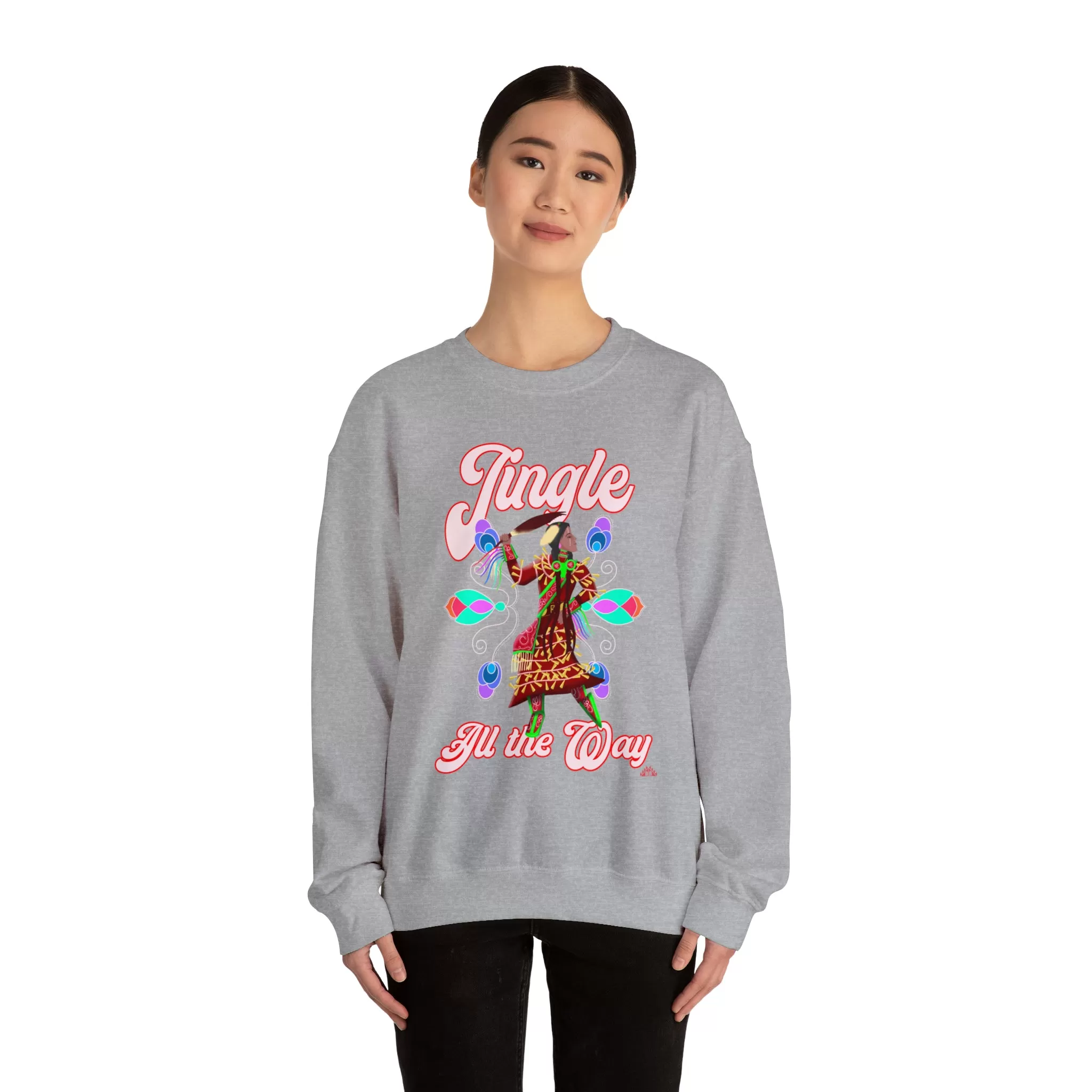 Jingle All the Way 2023 Heavy Blend™ Crewneck Sweatshirt