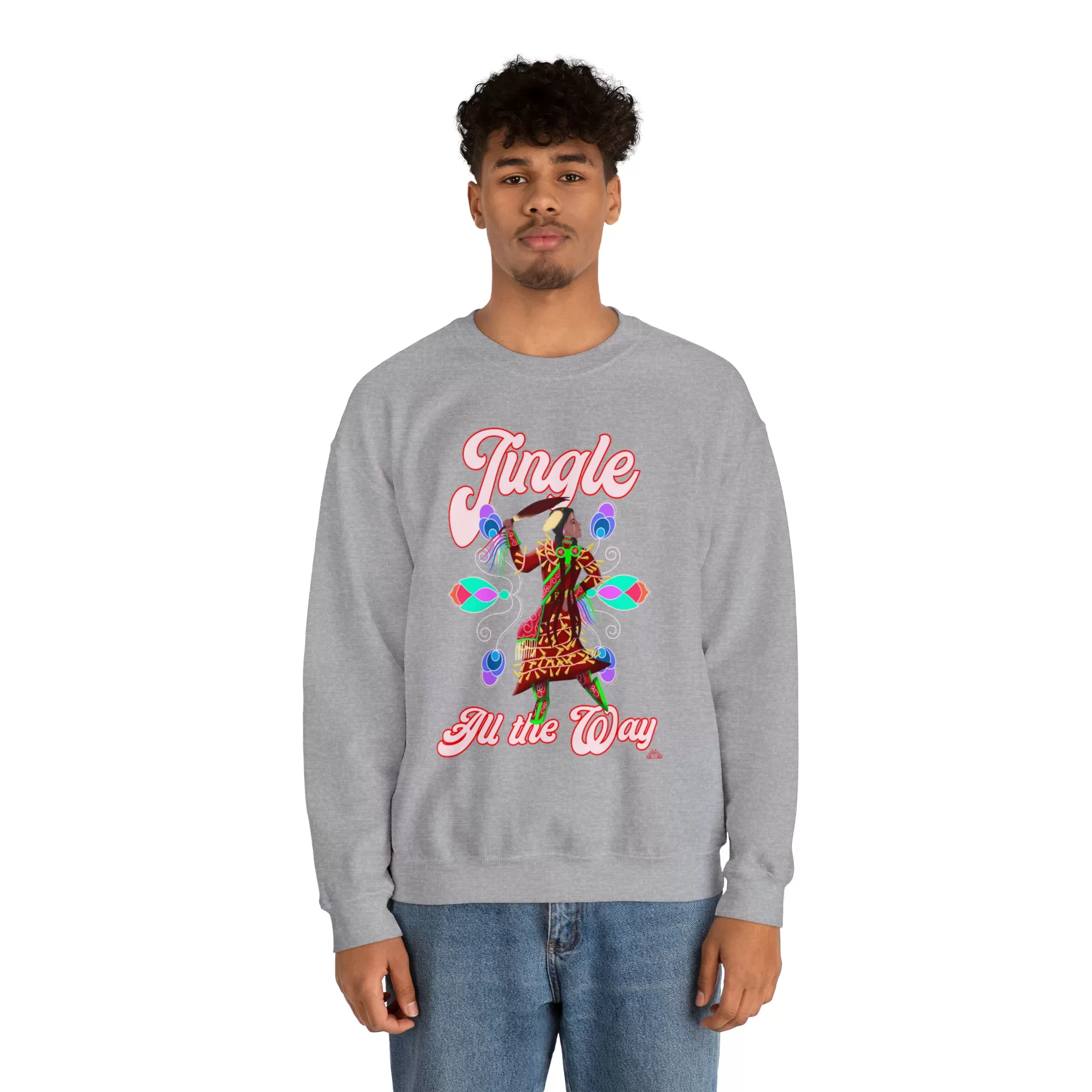 Jingle All the Way 2023 Heavy Blend™ Crewneck Sweatshirt