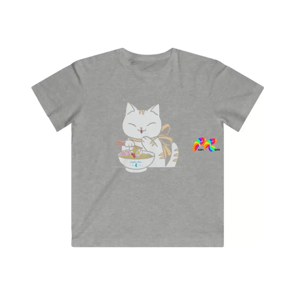 Kids Ramen Cat Fine Jersey T-Shirt