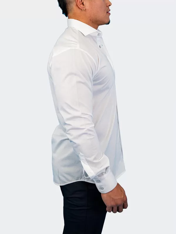 Maceoo Stretch Shirt | Einstein True White