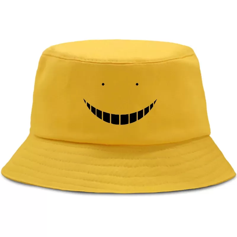 Men and women Anime Assassination Classroom Panama Bucket Hat Summer Sport Cap Sun Visor Fishing Casual  Fisherman Hats