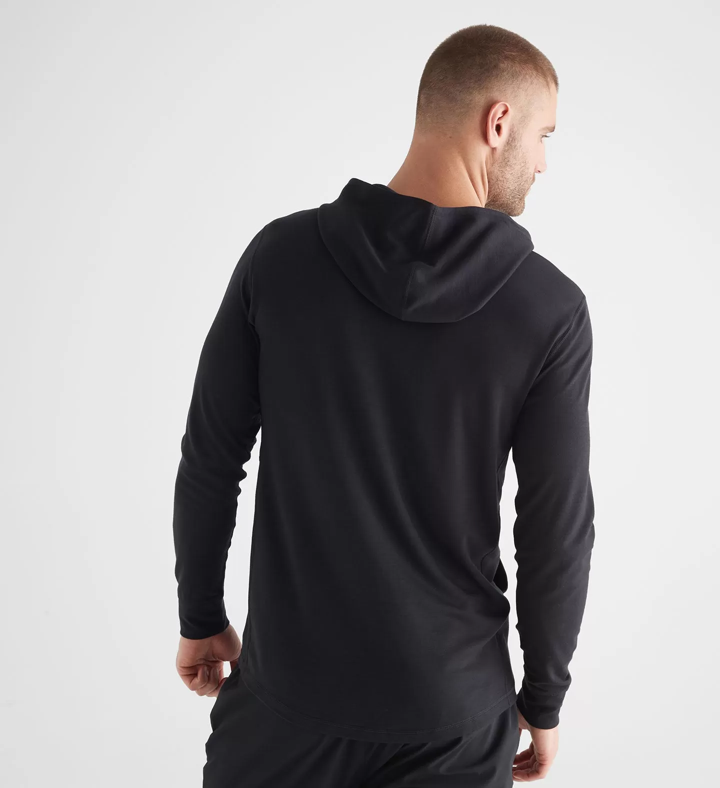 Men's Blended Merino Wool Hoodie