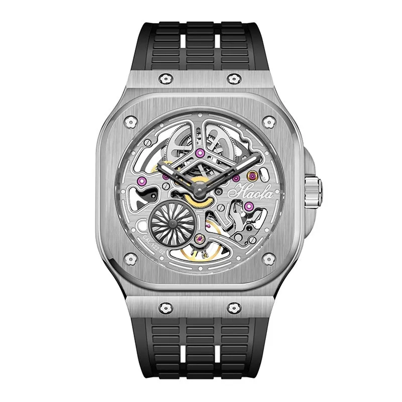 Men's Double-Sided Skeleton Watch