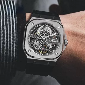 Men's Double-Sided Skeleton Watch