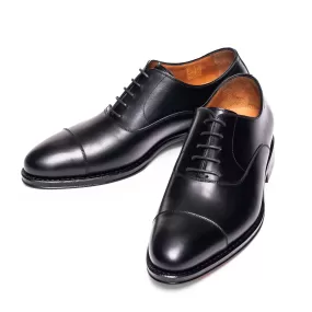 Men's Oxford Cap Toe / Black Calf 98317