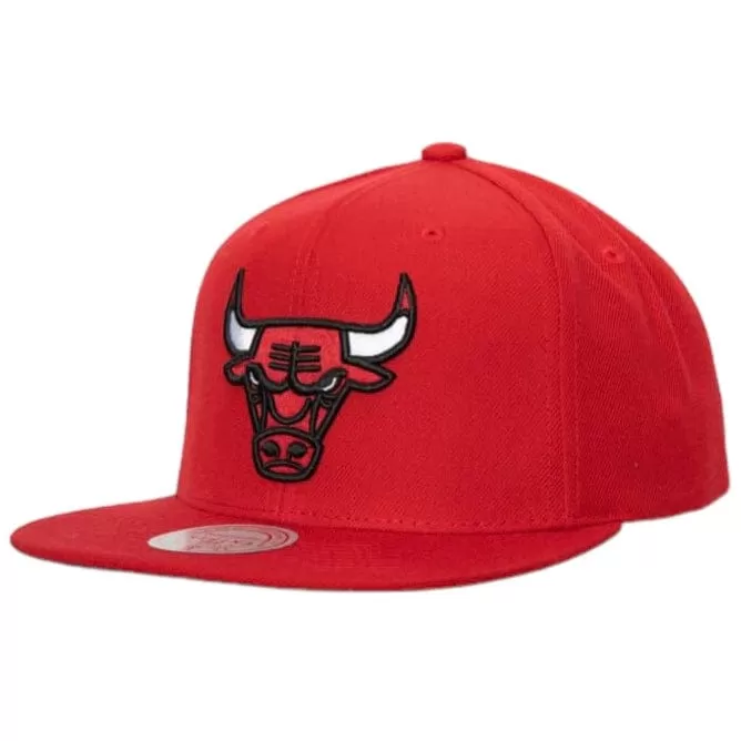 Mitchell & Ness Nba Chicago Bulls Team Ground 2.0 Snapback (Red)