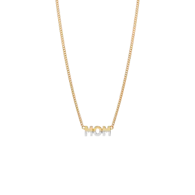 Mom Two-Tone 43 Necklace