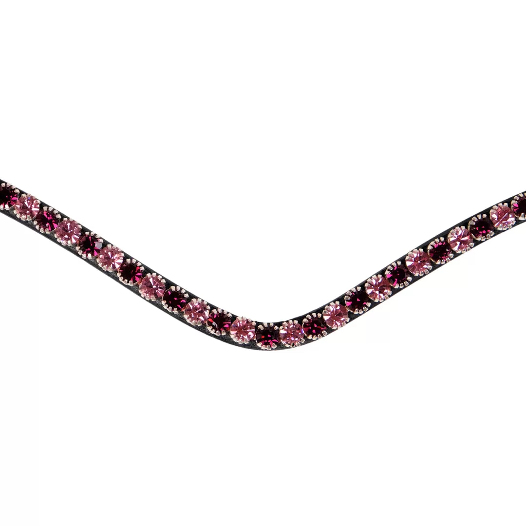 Montar Amethyst And Plum Crystal Browband