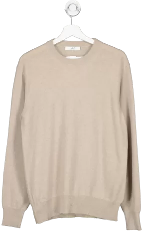 MR PORTER Beige Wool And Cashmere-blend Sweatshirt UK M