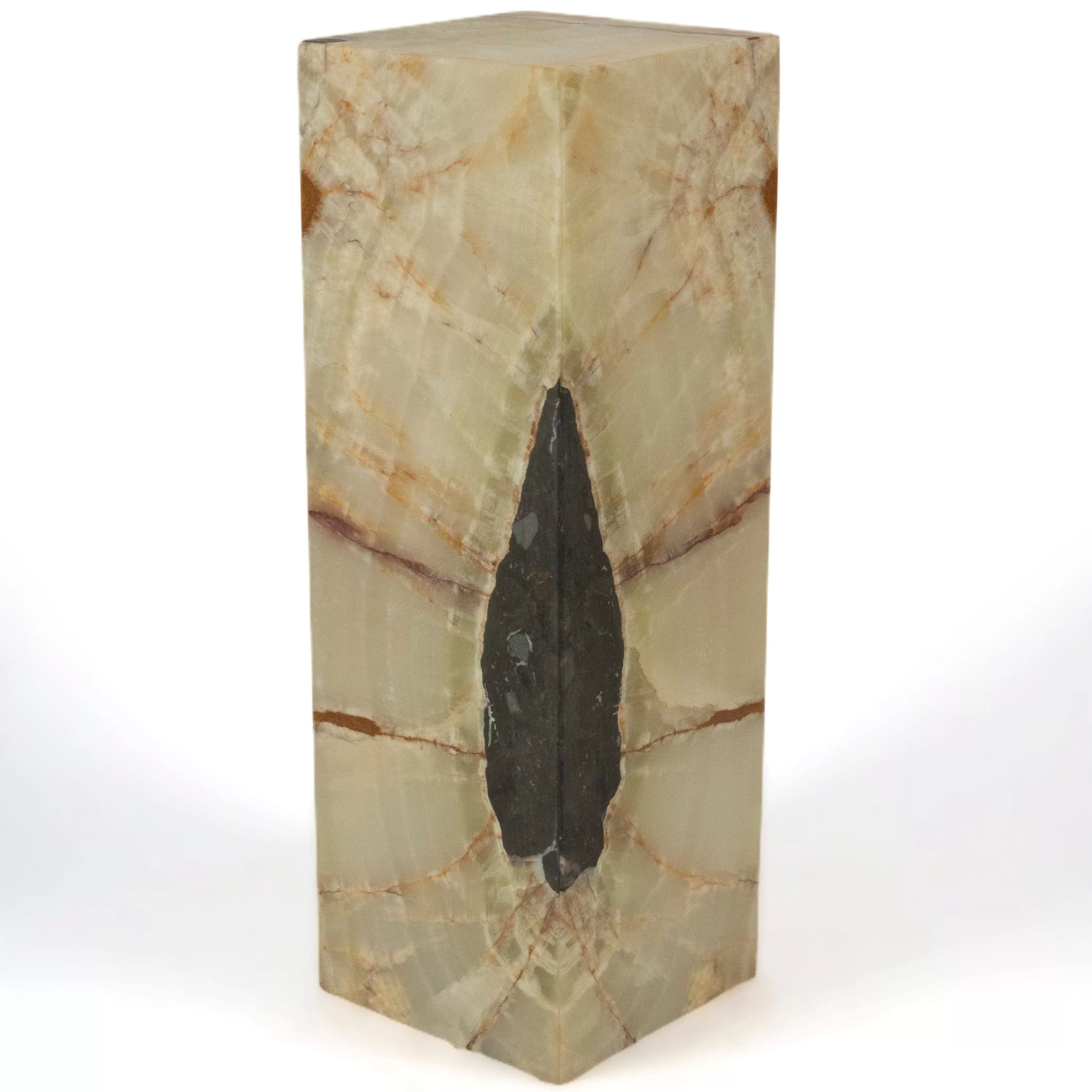 Natural Onyx Lamp Light Tower - 24