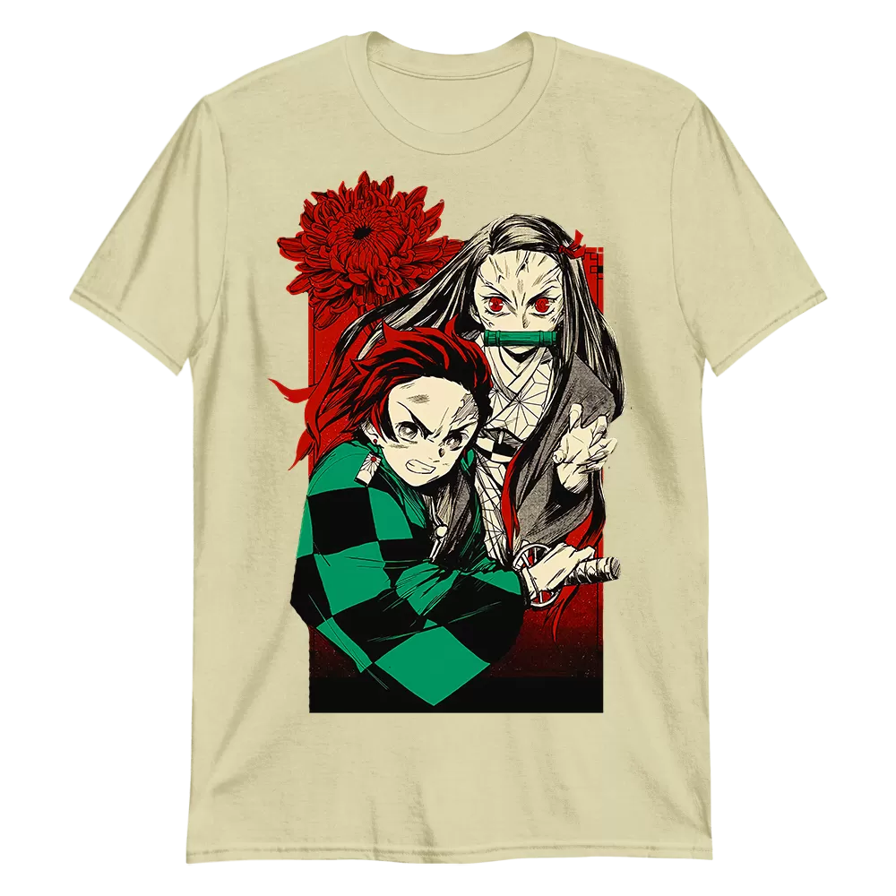 Nezuko and Tanjiro Shirt Demon Slayer