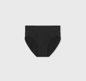 Organic Basics Smooth High-Leg Briefs Black