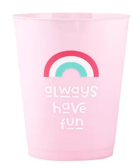 Party Cups, Set of 8 - Always Have Fun