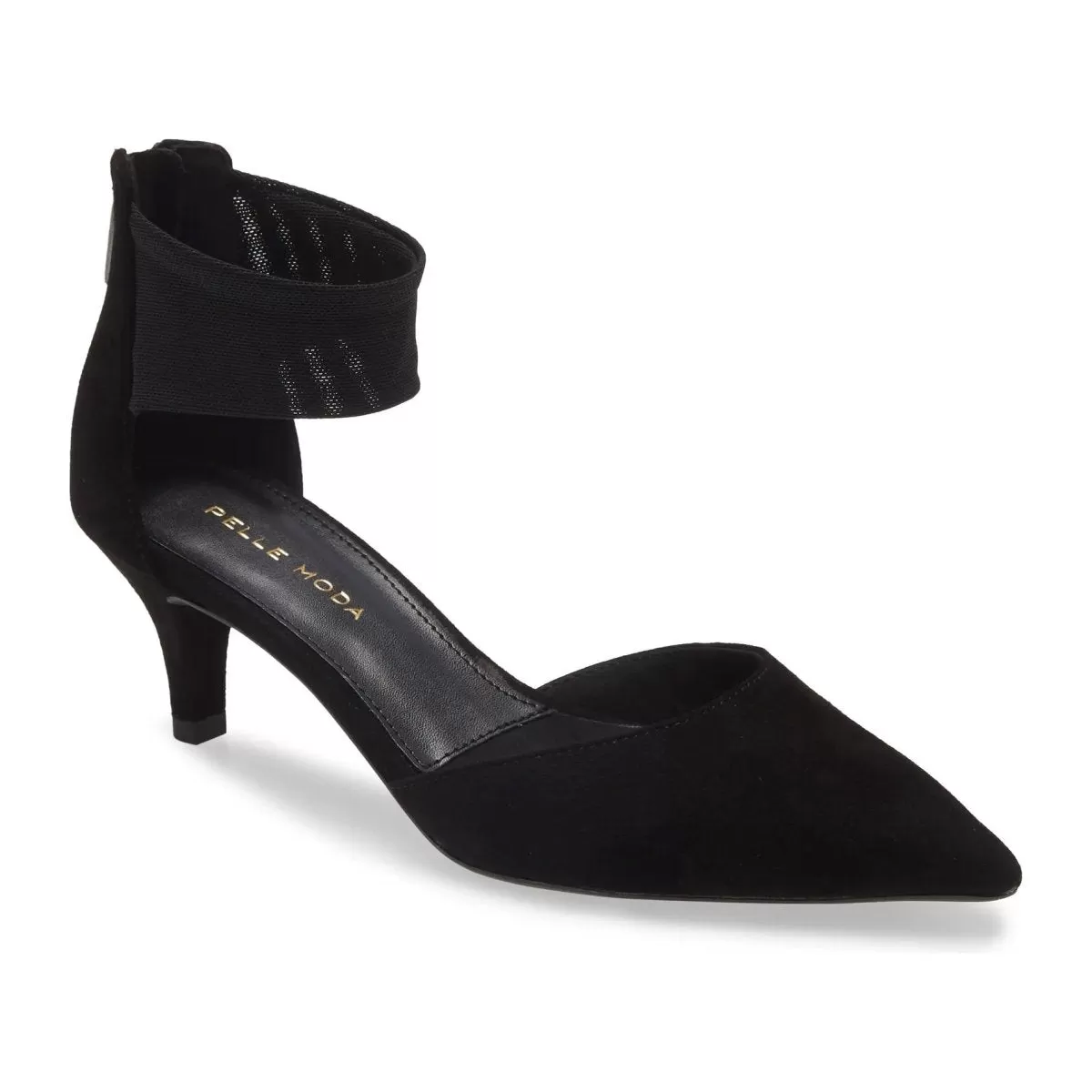 Pelle Moda Women's Cam Black Suede