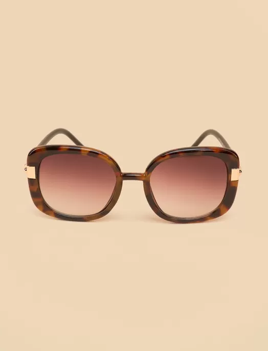 Powder - Paige Sunglasses - Mahogany