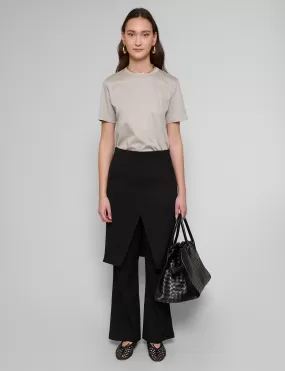 Ray Layered Skirt Pants