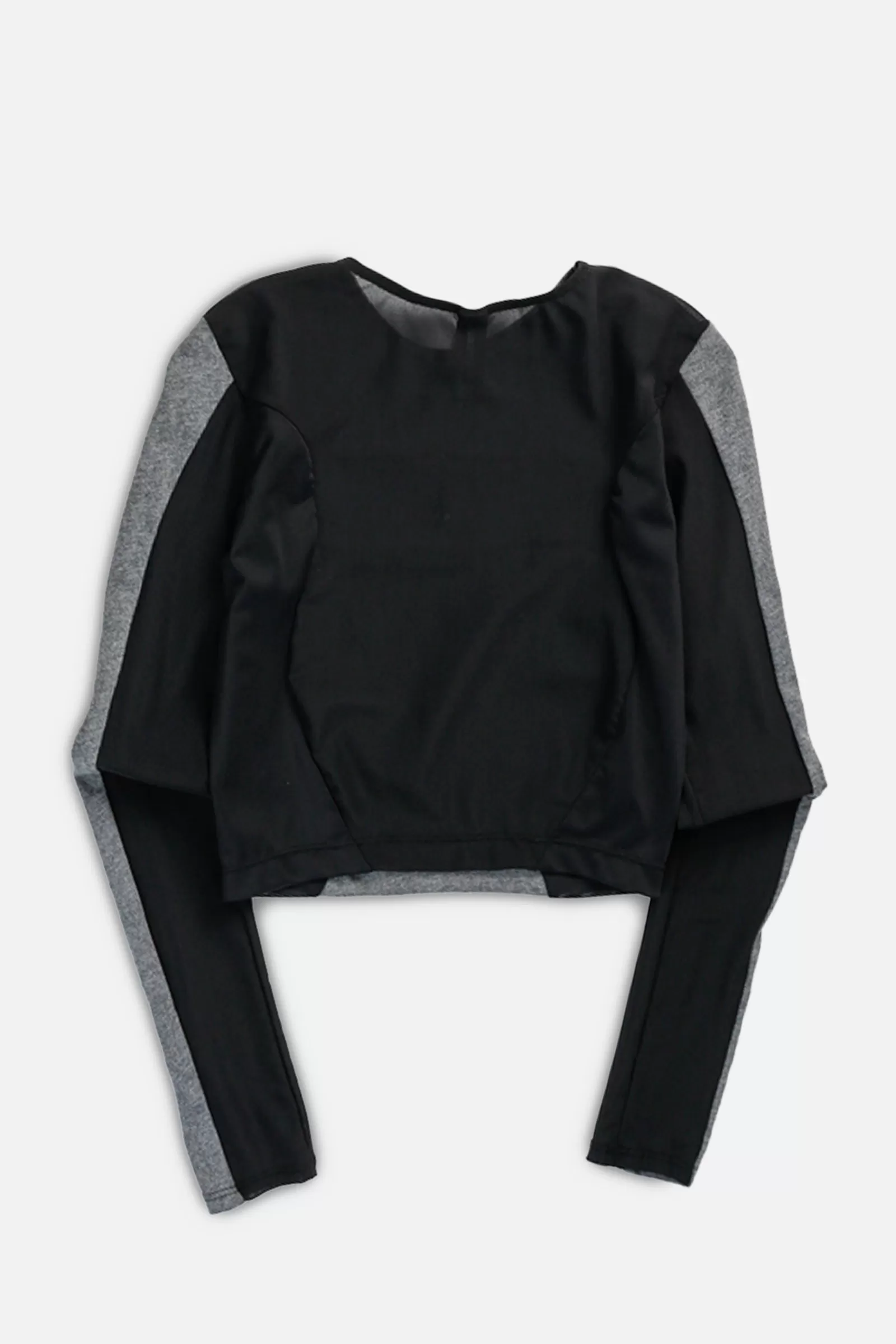 Rework Wave Mesh Long Sleeve Top - S