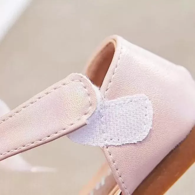 Rhinestone Diamond Bow Girls' Toddler Casual Shoes - G05083 Sandals