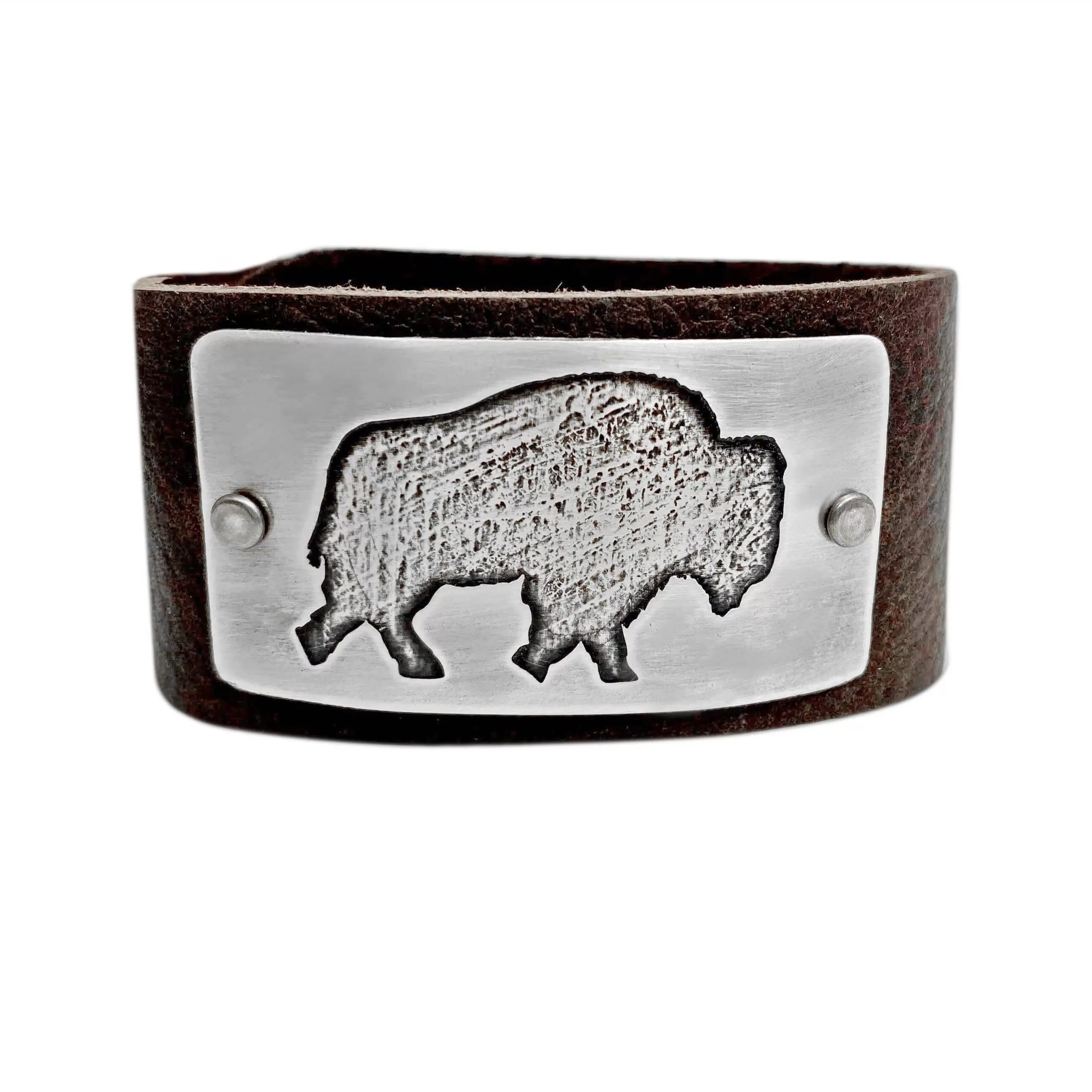 Roam Free Leather Cuff Bracelet