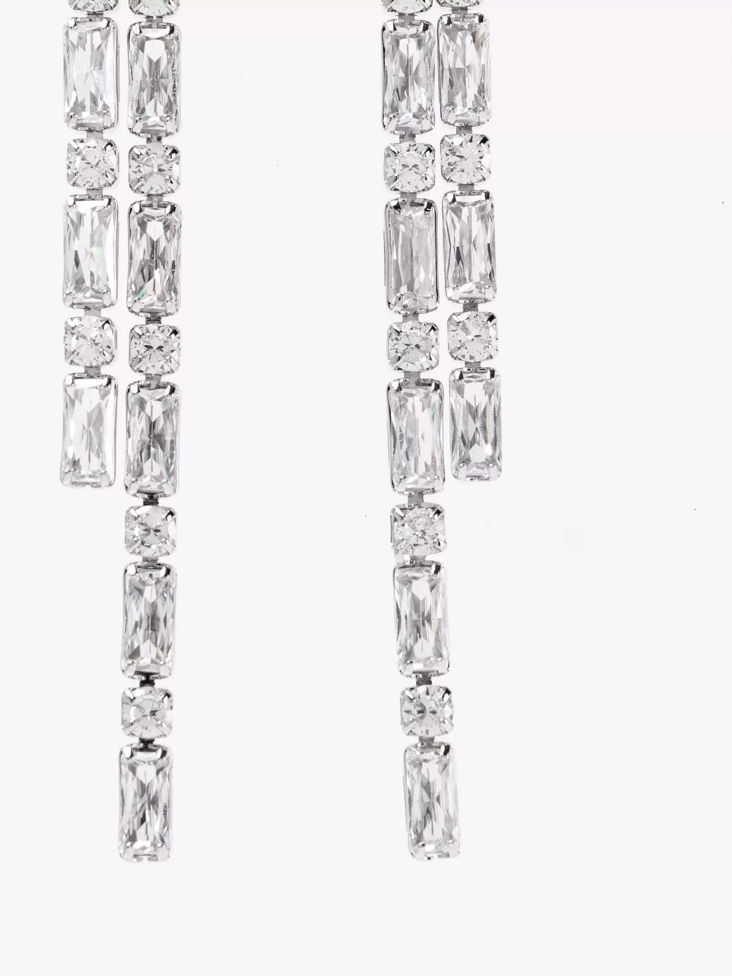 Rowan Zircon Stone Drop Earrings