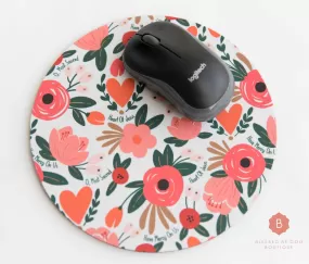 Sacred heart Jesus Catholic Mouse Pad