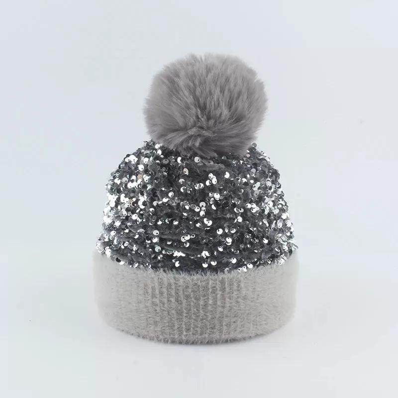 Sequins Beanie Skullies