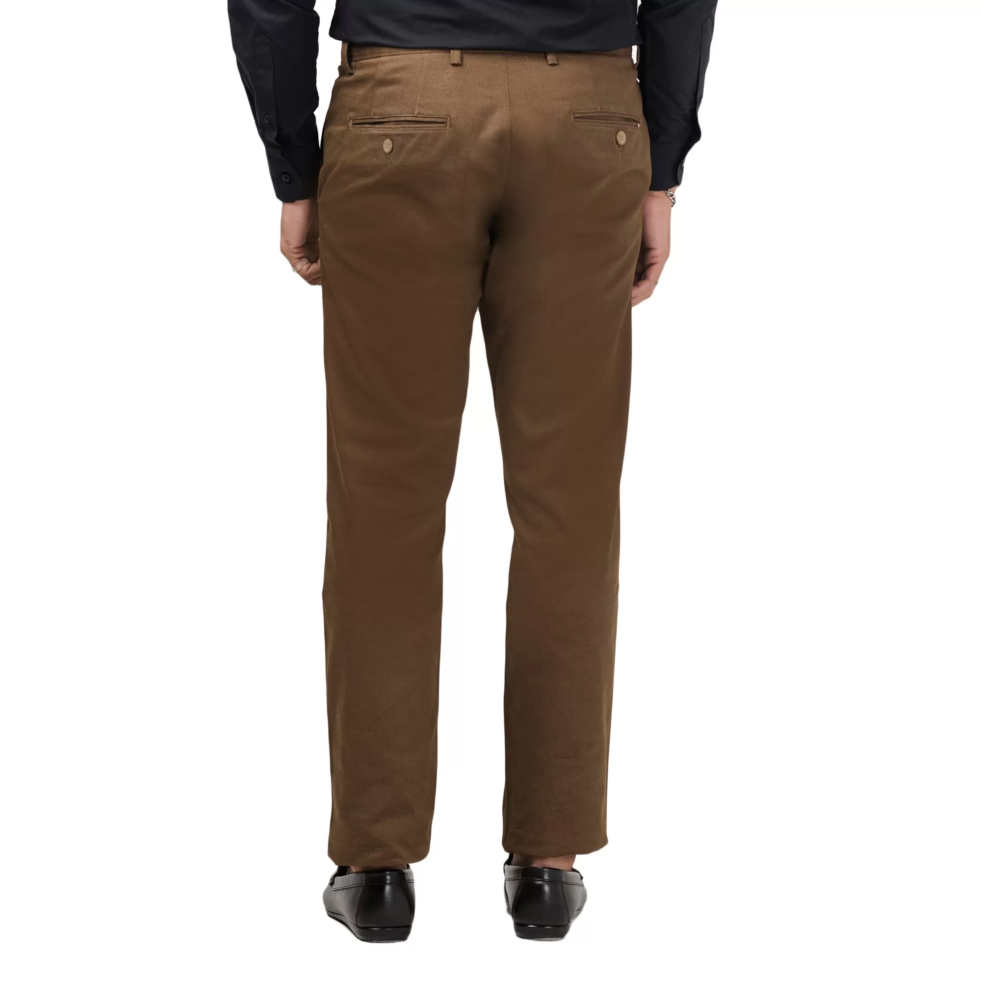 Slim Fit Brown Chinos