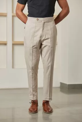 Smoky White Trouser