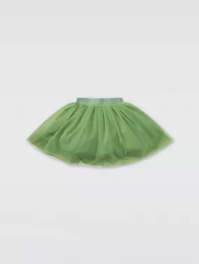 Solid Color Net Yarn Puffy Princess Skirts