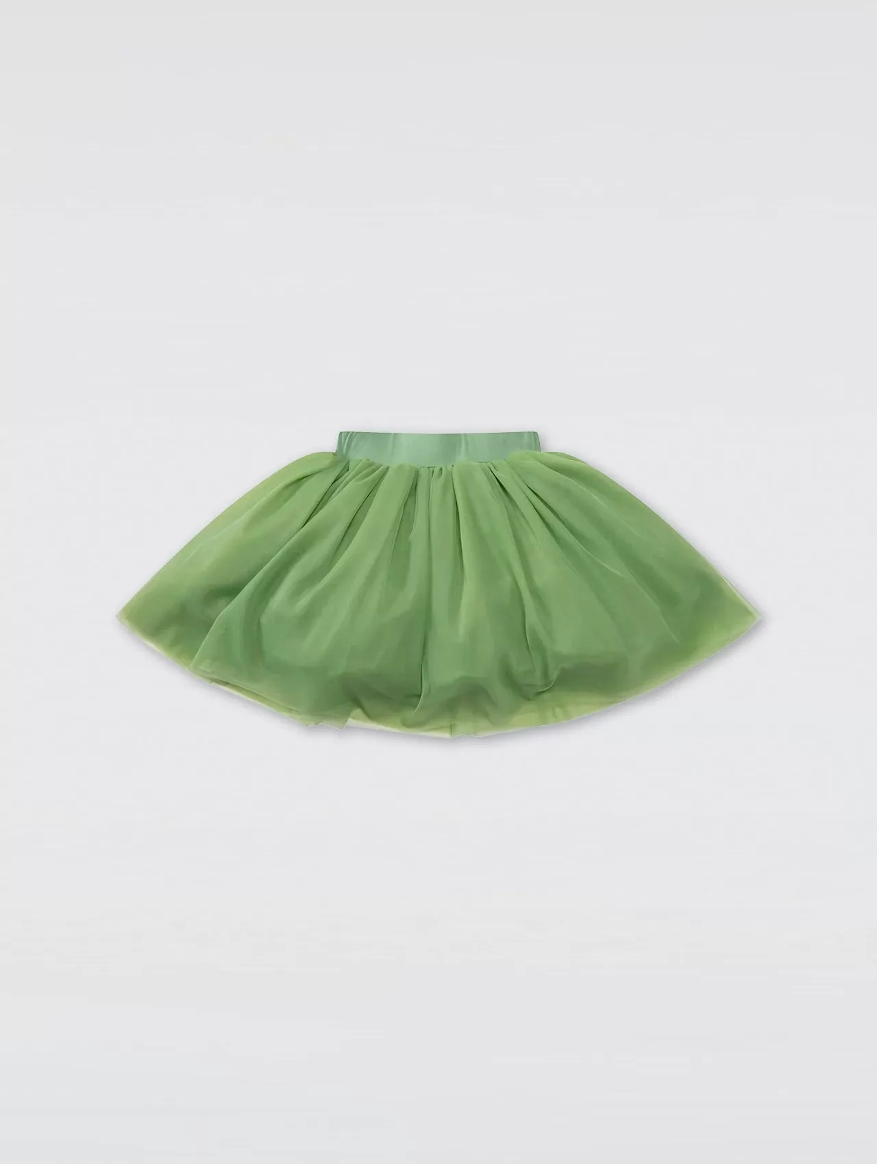 Solid Color Net Yarn Puffy Princess Skirts