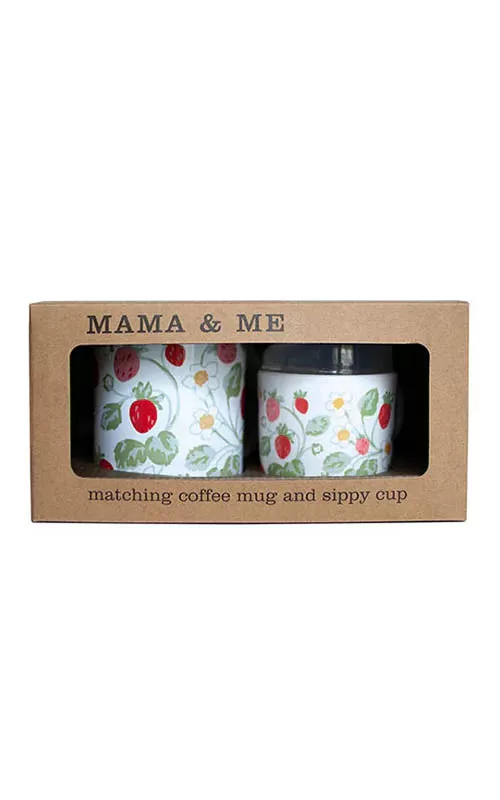 Strawberry Mama & Me Cup Set