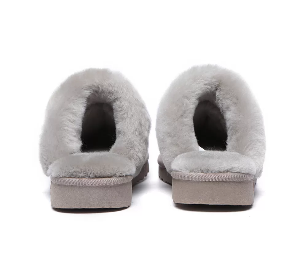 TARRAMARRA Premium Sheepskin Unisex Slippers Lyla