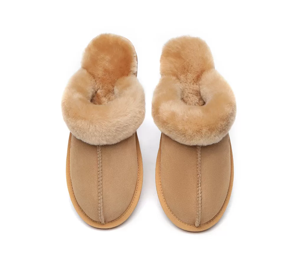 TARRAMARRA Premium Sheepskin Unisex Slippers Lyla