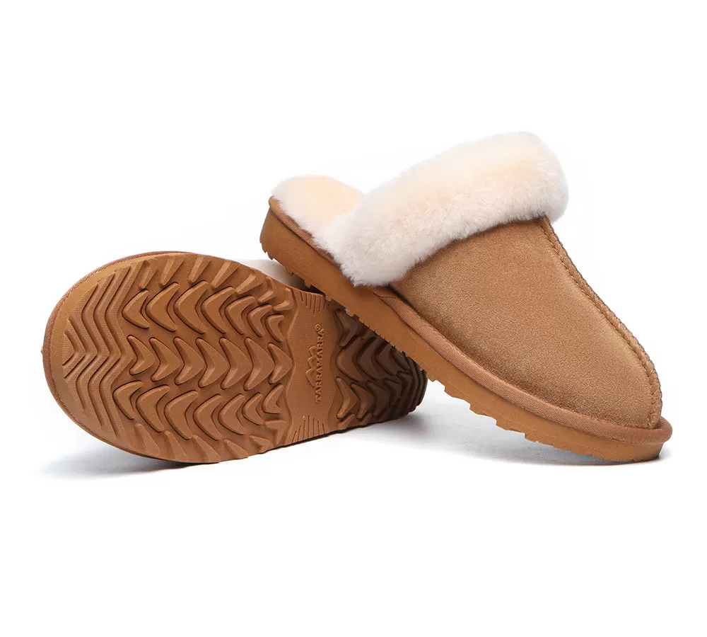 TARRAMARRA Premium Sheepskin Unisex Slippers Lyla