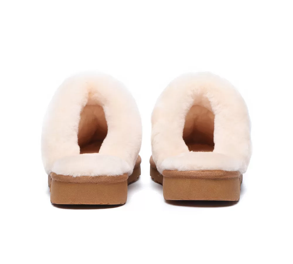 TARRAMARRA Premium Sheepskin Unisex Slippers Lyla