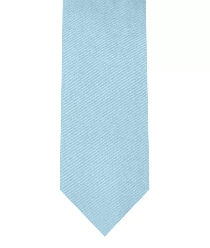 Tie & Pocket Square - Powder Blue