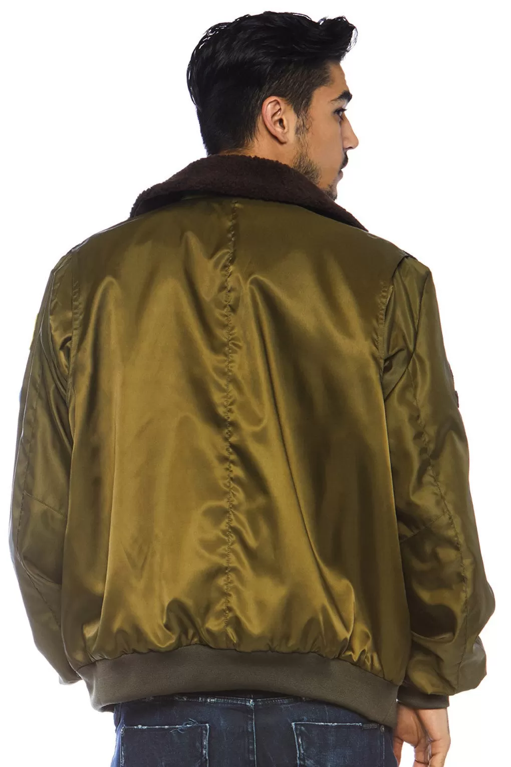 Top Gun men's nylon bomber