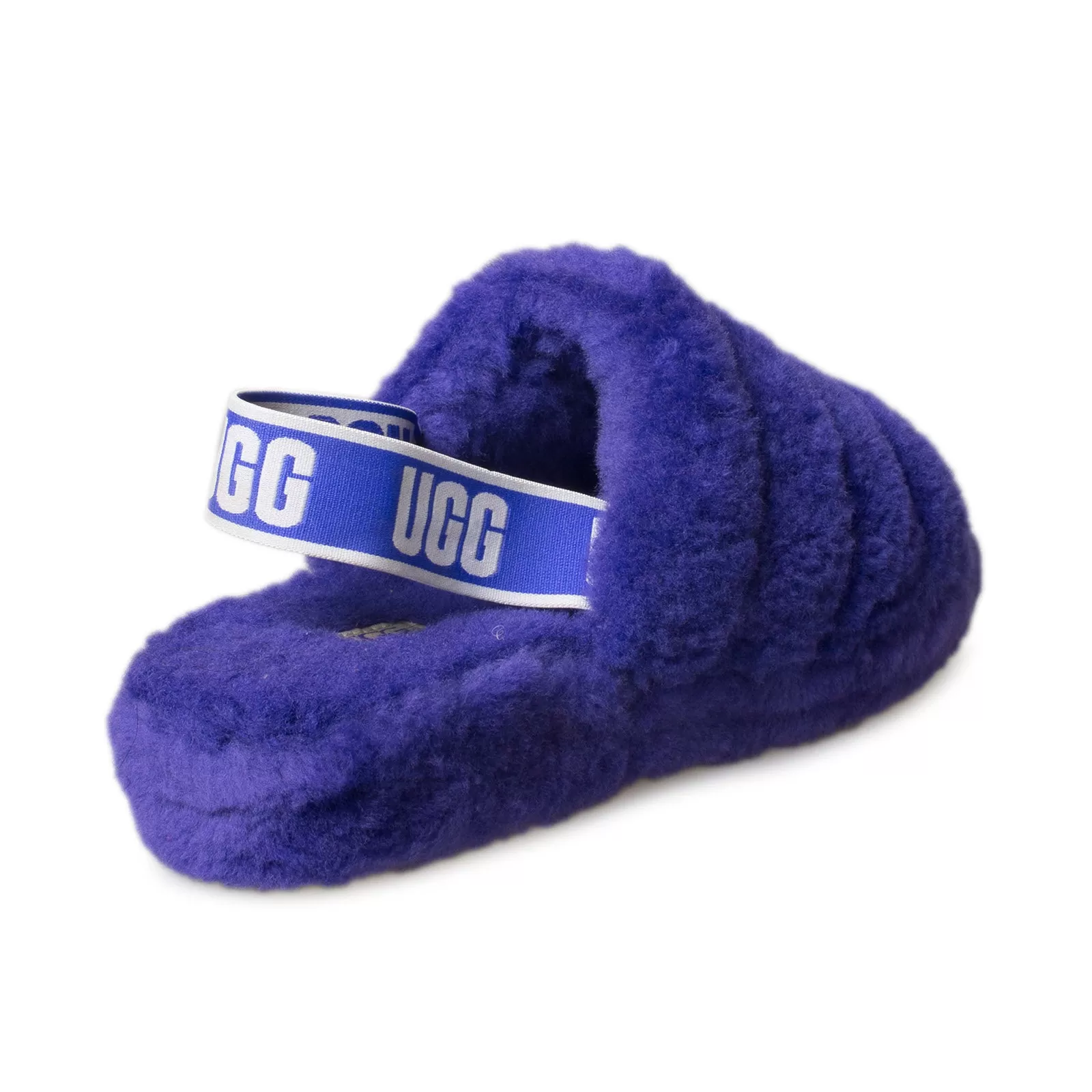 UGG Fluff Yeah Slide Violet Night Slippers - Women's