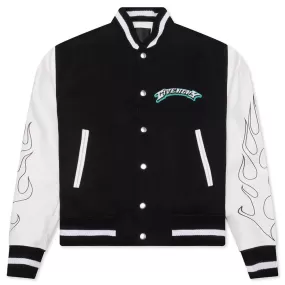 Varsity Jacket - Black/White