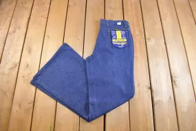 Vintage 1970s Deadstock Wrangler Wrag-Doll Bell Bottom Women's Jeans Size 31 x 32 / Made in Canada / True Vintage / NWT / 70s Jeans