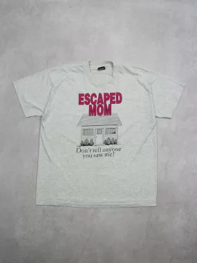 Vintage '94 Grey Escaped Mom Tee (L)