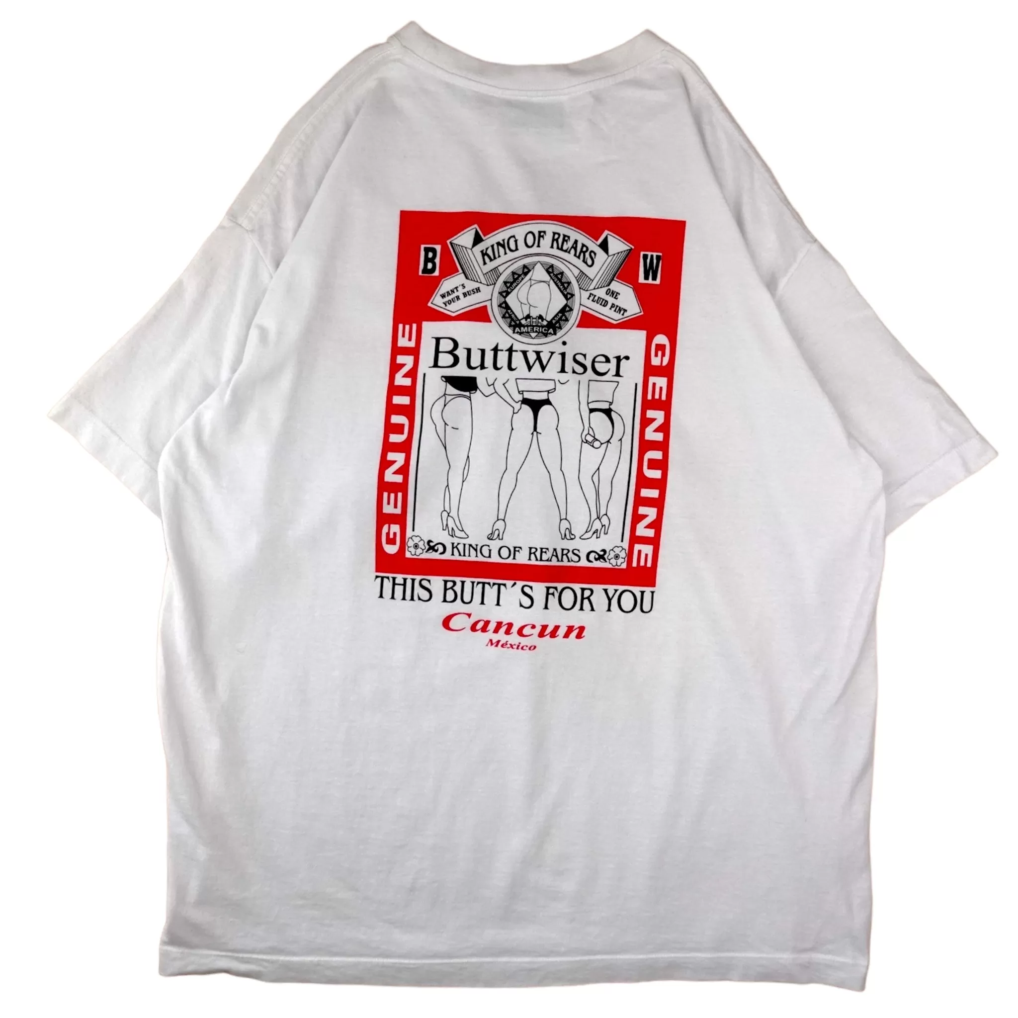 Vintage Buttwiser T-Shirt - XL