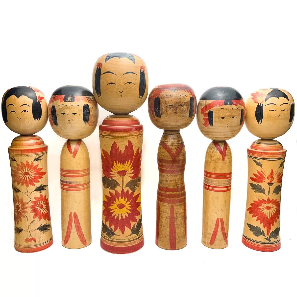 Vintage Wooden Kokeshi Doll, Japan #426