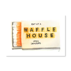 Waffle House Matchbook