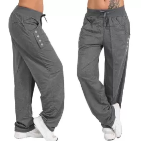 Women's Loose Casual solid ColorJoggerpants