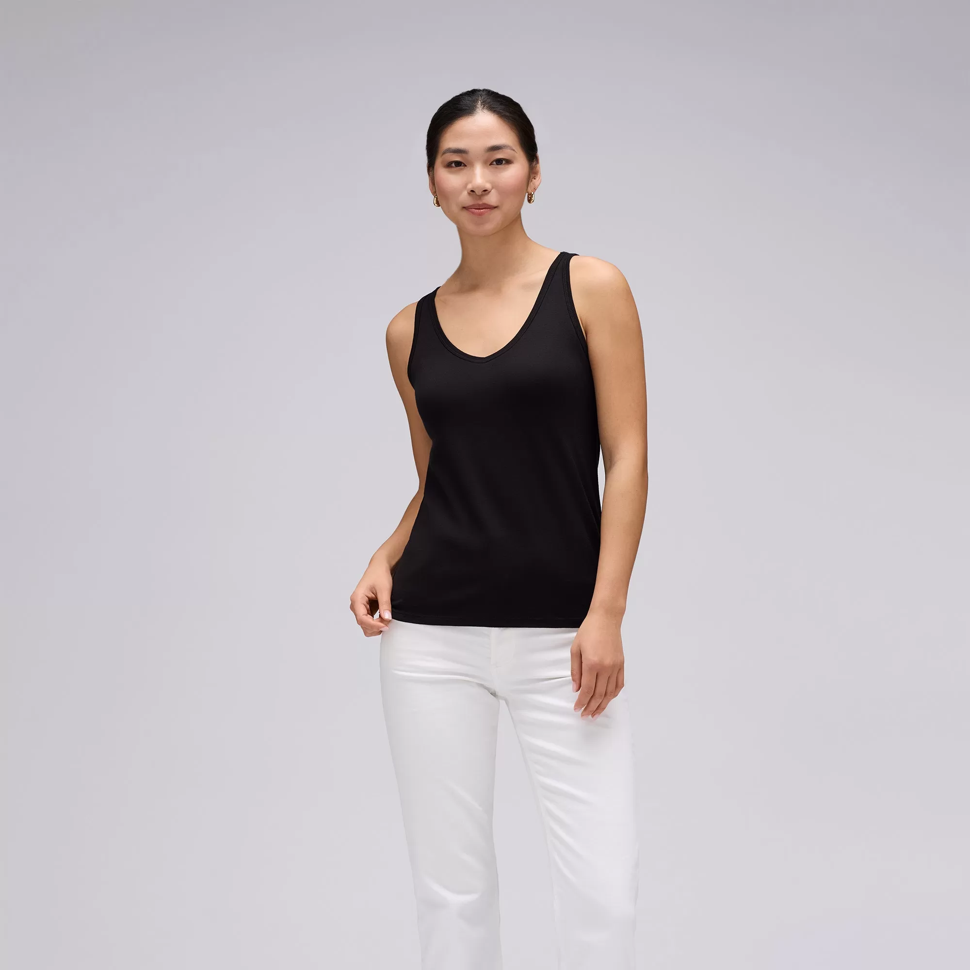 Women's Relaxed Merino V-Neck Tank