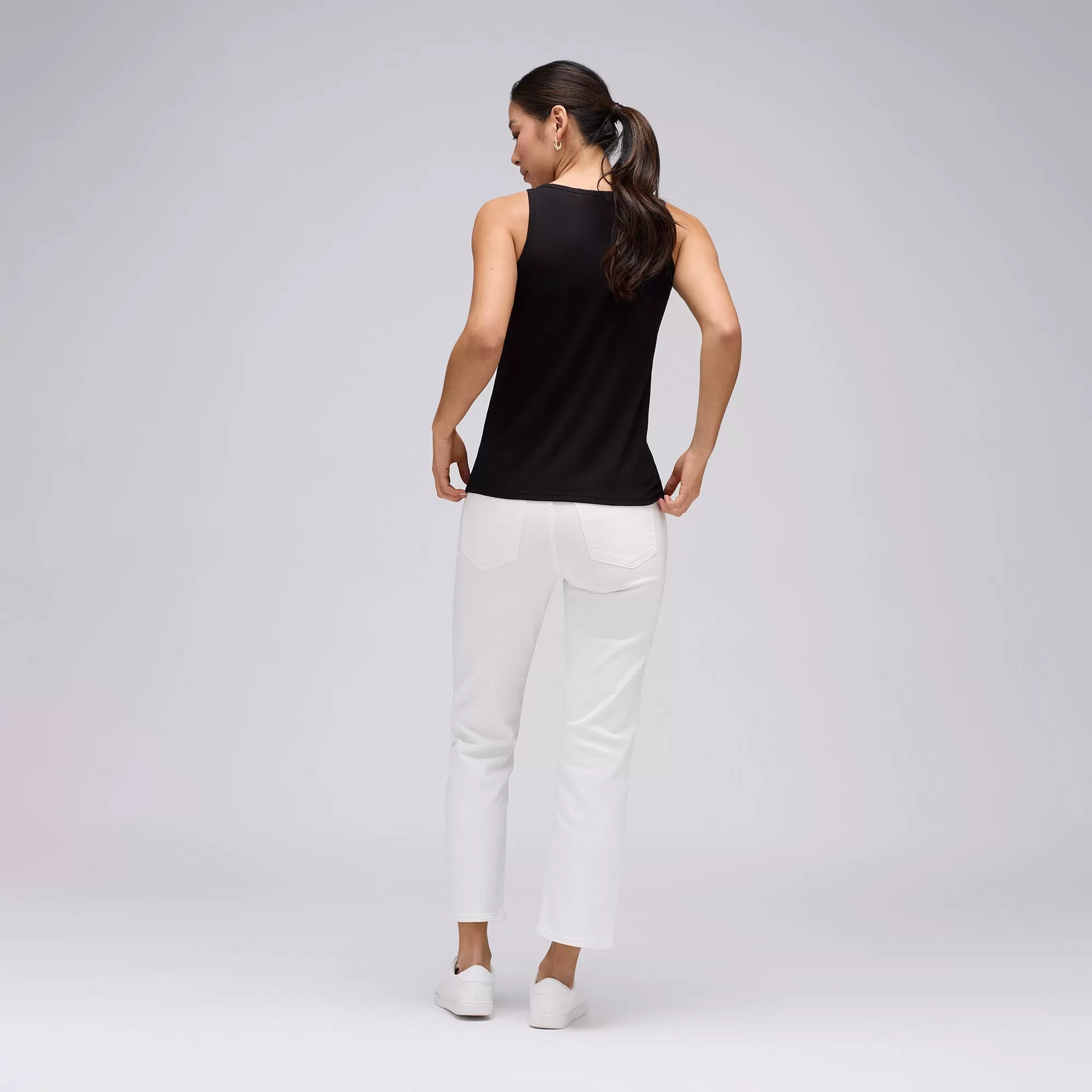 Women's Relaxed Merino V-Neck Tank